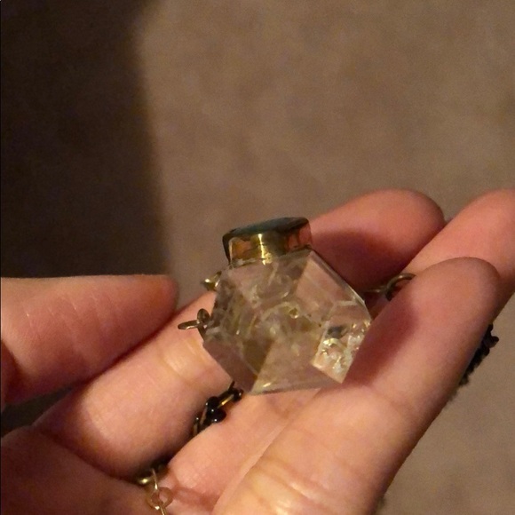 Crystal turquoise necklace - Picture 7 of 10